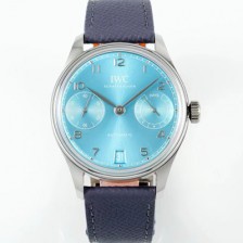 홍콩명품 [아이더블유씨] 남성용 포루투기즈 IW501708 세븐데이즈 42mm 오토매틱 무브먼트 라이트 블루 다이얼 iwc4103  