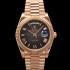 홍콩명품 [로렉스] 남성용 New "VIP 타입 최종형" 데이데이트 m228235-0055 무게195g 18K 로즈골드 40mm 오토매틱 Cal.3255 타입 슬레이트 옴브레 다이얼 rol5418  