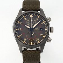 홍콩명품 [아이더블유씨] 남성용 파일럿 워치 IW389002 미라마 크로노그래프 44mm 오토매틱 무브먼트 그레이 다이얼 iwc4095  