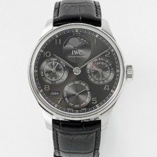 홍콩명품 [아이더블유씨] 남성용 포루투기즈 IW503301 퍼페추얼 캘린더 싱글 문 44mm 오토매틱 무브먼트 그레이 다이얼 iwc4106  