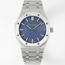 홍콩명품 [오데마피게] 남성용 로얄오크 15500ST.OO.1220ST.01 41mm 오토매틱 Cal.4302 무브먼트 블루 다이얼 aud6538  