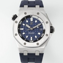 홍콩명품 [오데마피게] 남성용 하이엔드 로얄오크 오프쇼어 다이버 15720ST.OO.A027CA.01 오토매틱 Cal.4308타입 42mm 블루 다이얼 aud6578  