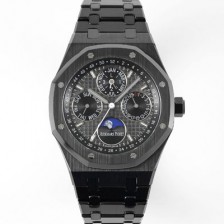 홍콩명품 [오데마피게] 남성용 로얄오크 26579CE.OO.1225CE.01 퍼페추얼 캘린더 41mm 세라믹 오토매틱 Cal.5134 타입 다크 그레이 다이얼 aud6561  