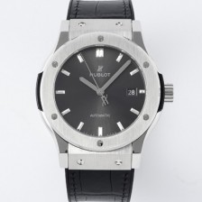 홍콩명품 [휴블렛] 남성용 클래식 퓨전 542.NX.7071.LR 42mm 오토매틱 2892 타입 가죽/러버 믹스 그레이 다이얼 hub2137  