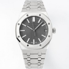 홍콩명품 [오데마피게] 남성용 로얄오크 셀프와인딩 15510ST.OO.1320ST.10 41mm 오토매틱 Cal.4302 무브먼트 그레이 와플 다이얼 aud6543  