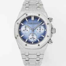 홍콩명품 [오데마피게] 남성용 로얄오크 26240BC.GG.1324BC.02 크로노그래프 41mm 오토매틱 Cal.4401 타입 블루 와플 다이얼 aud6553  