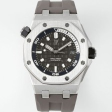 홍콩명품 [오데마피게] 남성용 하이엔드 로얄오크 오프쇼어 다이버 15720ST.OO.A009CA.01 오토매틱 Cal.4308타입 42mm 그레이 다이얼 aud6577  