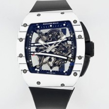 홍콩명품 [리차드밀레] 남성용 리차드밀 RM61-01 세라믹 50mm 기계식 수동형 무브먼트 스켈레톤 다이얼 ric0323  