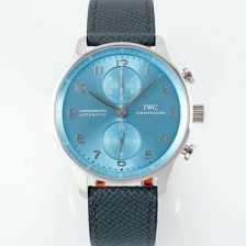 홍콩명품 [아이더블유씨] 남성용 신상품 포르투기즈 IW371626 크로노그래프 41mm 오토매틱 Cal.69355 타입 아이스 블루 다이얼 iwc4116  