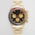 홍콩명품 [로렉스] 남성용 데이토나 레인보우 116598 RBOW 크로노그래프 18K 옐로우골드 40mm 오토매틱 Cal.4130타입 블랙 다이얼 rol5432  
