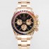 홍콩명품 [로렉스] 남성용 데이토나 레인보우 116598 RBOW 크로노그래프 18k 로즈골드 40mm 오토매틱 Cal.4130타입 블랙 다이얼 rol5433  