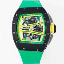 홍콩명품 [리차드밀레] 남성용 리차드밀 RM61-01 세라믹 50mm 기계식 수동형 무브먼트 스켈레톤 다이얼 ric0321  