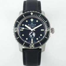 홍콩명품 [블랑팡] 남성용 피프티 패덤스 오션 커미트먼트 5008-11B40-52A 40mm 오토매틱 Cal.1151타입 블루 다이얼 bla4213  