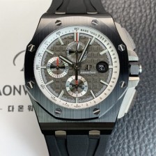 홍콩명품 [오데마피게] 남성용 로얄오크 오프쇼어 26405CE.OO.A002CA.01 세라믹 베젤 크로노그래프 44mm 오토매틱 무브먼트 그레이 다이얼 aud6581  