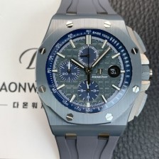 홍콩명품 [오데마피게] 남성용 로얄오크 오프쇼어 26405CG.OO.A004CA.01 세라믹 베젤 크로노그래프 44mm 오토매틱 무브먼트 그레이 다이얼 aud6583  