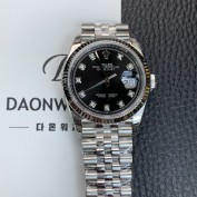 홍콩명품 [로렉스] 남성용 신형 데이저스트 36mm II m126234 텐포인트10p 오토매틱 Cal.3235무브먼트 블랙 다이얼 rol5603  