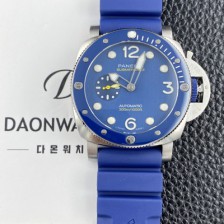 홍콩명품 [파네라이] 남성용 서브머시블 콰란타콰트로 루나로사 PAM01676 마이크 혼 44mm 오토매틱 Cal P. 900타입 블루 다이얼 pan5237  