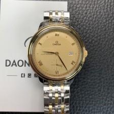 홍콩명품 [오메가] 남성용 드빌 스몰 434.20.41.20.08.001 세컨즈 마스터 크로노미터 18K 옐우골드 41mm 오토매틱 Cal.8802 타입 샴페인 다이얼 omg0214  