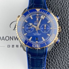 홍콩명품 [오메가] 남성용 씨마스터 신제품 215.23.46.51.03.001 플래닛 오션 600m 코액시얼 마스터 크로노미터 45.5mm 크로노그래프 오토매틱 Cal.9900 타입 블루 다이얼 omg0245  