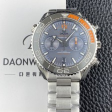 홍콩명품 [오메가] 남성용 씨마스터 신제품 215.90.46.51.99.001 플래닛 오션 600m 코액시얼 마스터 크로노미터 45.5mm 크로노그래프 오토매틱 Cal.9900 타입 그레이 다이얼 omg0247  