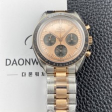 홍콩명품 [오메가] 남성용 스피드마스터 프로페셔널 310.20.42.50.99.001 문워치 42mm 18K 로즈골드 수동형 Cal.3861타입 핑크 다이얼 omg0263  
