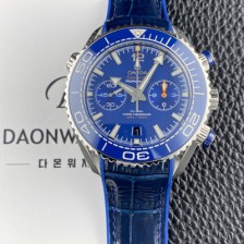 홍콩명품 [오메가] 남성용 씨마스터 신제품 215.33.46.51.03.001 플래닛 오션 600m 코액시얼 마스터 크로노미터 45.5mm 크로노그래프 오토매틱 Cal.9900 타입 블루 다이얼 omg0242  