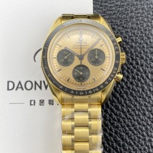 홍콩명품 [오메가] 남성용 스피드마스터 프로페셔널 310.60.42.50.99.002 문워치 42mm 18K 옐우골드 수동형 Cal.3861타입 샴페인 다이얼 omg0265  