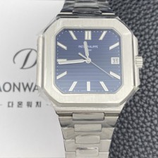 홍콩명품 [파텝필립] 남성용 큐비투스 데이트 Ref.5821 45mm 오토매틱 Cal.26-330 SC 타입 블루 다이얼 pat2262  