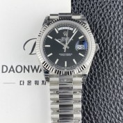 홍콩명품 [로렉스] 남성용 New 데이데이트 m228239-0004 40mm 오토매틱 Cal.3255타입 블랙 다이얼 rol5633  