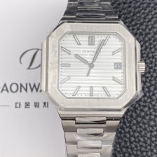 홍콩명품 [파텝필립] 남성용 큐비투스 데이트 Ref.5821 45mm 오토매틱 Cal.26-330 SC 타입 화이트 다이얼 pat2264  