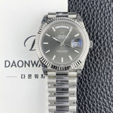 홍콩명품 [로렉스] 남성용 New 데이데이트 m228239-0060 40mm 오토매틱 Cal.3255타입 그레이 다이얼 rol5635  