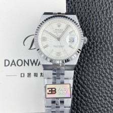 홍콩명품 [로렉스] 남성용 랜드드웰러 m127234 플랫 주빌리 36mm 오토매틱 Cal.7135타입 화이트 다이얼 rol5636  