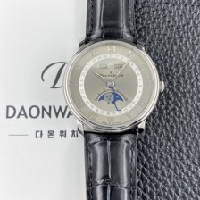 홍콩명품 [블랑팡] 남성용 빌레레 퀀탬 컴플레트 40mm 문페이즈 오토매틱 Cal.6654타입 그레이 다이얼 bla4216  