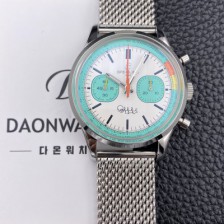 홍콩명품 [브라이틀링] 남성용 탑 타임 파우스토 코피 41mm 메탈줄 오토매틱 7750타입 화이트 다이얼 bre6070  