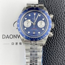 홍콩명품 [튜더] 남성용 헤리티지 블랙베이 M79360N 크로노그래프 팬더 41mm 오토매틱 7750무브먼트 블루 다이얼 tud5140  
