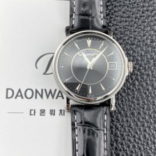 홍콩명품 [파텍필립] 남성용 칼라트라바 5153G 가죽줄 38mm 오토매틱 Cal.324 타입 블랙 다이얼 pat2280  