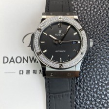 홍콩명품 [휴블렛] 남성용 클래식 퓨전 542.NX.1171.LR.1104 42mm 오토매틱 2892타입 블랙 다이얼 hub2149  