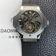 홍콩명품 [휴블렛] 남성용 빅뱅 투어빌론 탑재 무브먼트 스켈레톤 다이얼 hub2152  