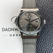 홍콩명품 [휴블렛] 남성용 클래식 퓨전 542.NX.7071.LR 42mm 오토매틱 2892타입 그레이 다이얼 hub2143  