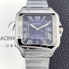 홍콩명품 [까르띠에] 남성용 산토스 드 까르띠에 워치 WSSA0071 라지 39.8mm 오토매틱 9015 무브먼트 블루 다이얼 car69389  