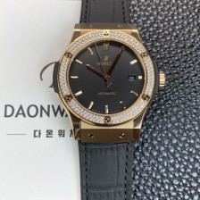 홍콩명품 [휴블렛] 남성용 클래식 퓨전 542.OX.1181.LR.1104 18K 로즈골드 42mm 오토매틱 2892타입 블랙 다이얼 hub2148  