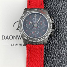 홍콩명품 [로렉스]남성용 데이토나 DIW 포지드카본 커스텀 40미리 크로노그래프 오토매틱 Cal.4130 무브먼트 블랙 다이얼 rol5643  