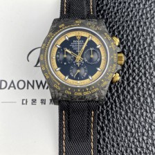 홍콩명품 [로렉스]남성용 데이토나 DIW 포지드카본 커스텀 40미리 크로노그래프 오토매틱 Cal.4130 무브먼트 블랙 다이얼 rol5647  