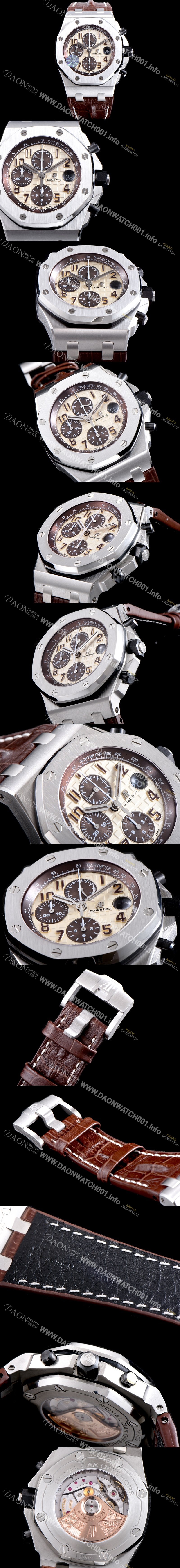 홍콩명품 [오데마피게] 남성용 NEW 신제품！VIP타입 로얄오크 오프쇼어 26470ST.OO.A801CR.01 1:1 베스트 에디션 크로노그래프 오토매틱 무브먼트 AUD0210