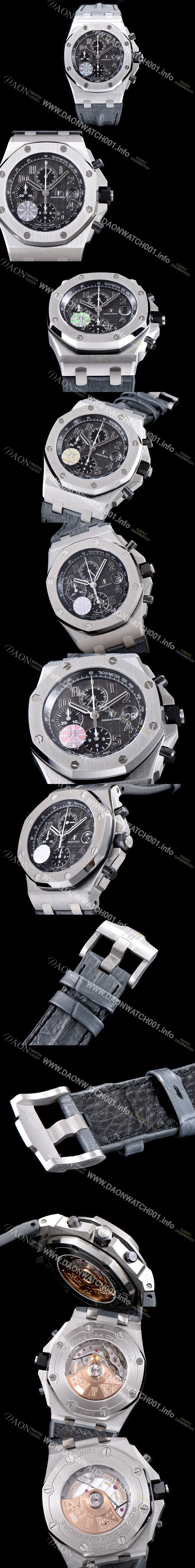 홍콩명품 [오데마피게] 남성용 NEW 신제품！VIP타입 로얄오크 오프쇼어 26470ST.OO.A104CR.01 1:1 베스트 에디션 크로노그래프 오토매틱 무브먼트 AUD0215