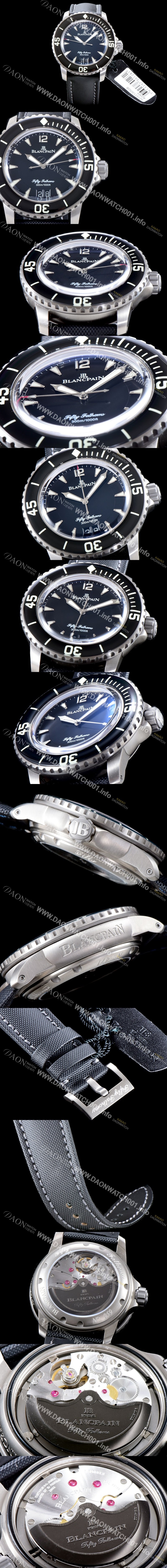 홍콩명품 [블랑팡] 남성용 피프티 패덤스 5050-12B30-B52A