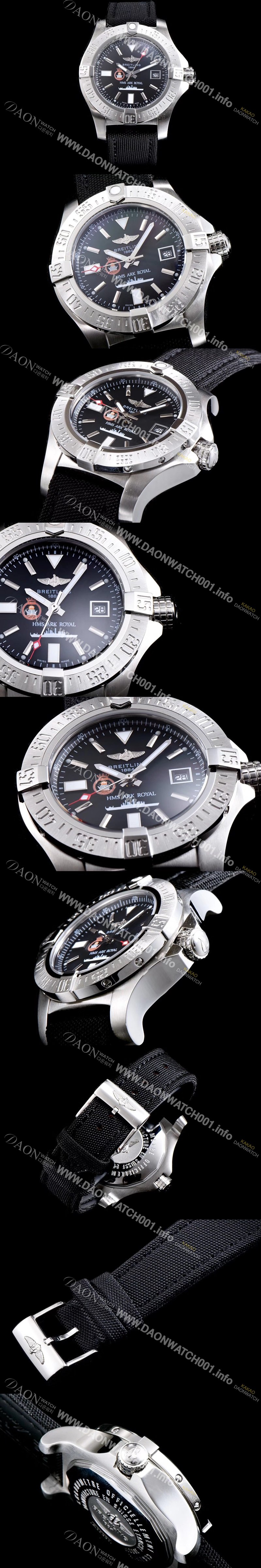 홍콩명품 [브라이틀링] 남성용 A1338111어벤져 씨울프 블랙 다이얼 오토매틱 무브먼트 BRE0204