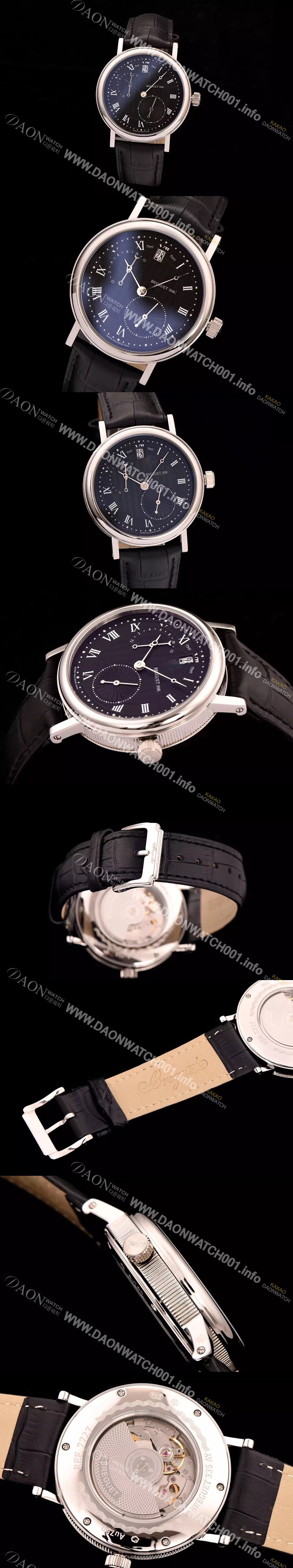 홍콩명품 [브레게] 남성용 오토매틱 998 시리즈 블랙다이얼 BRG4205