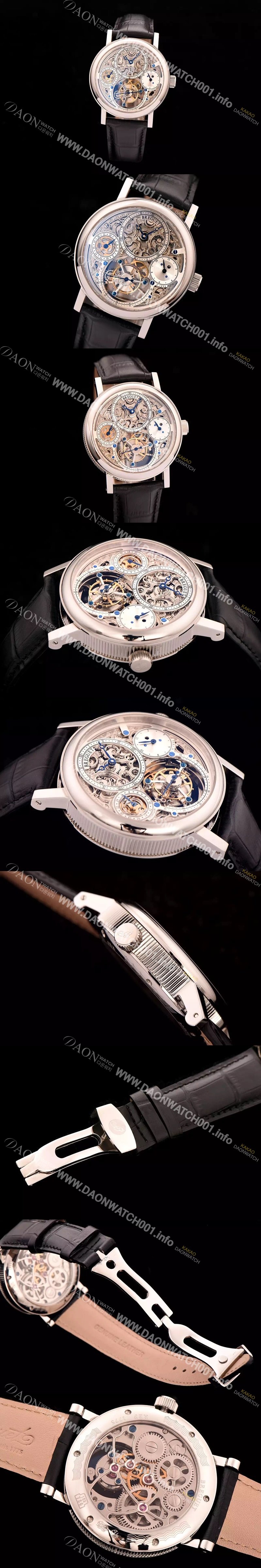 홍콩명품 [브레게] 남성용 VIP타입 리얼 뚜르비용!!클래식 그랜드 컴플리케이션 3755PR/1E/9V6 스켈레톤 다이얼 투어빌론 탑재 무브먼 BRG0444