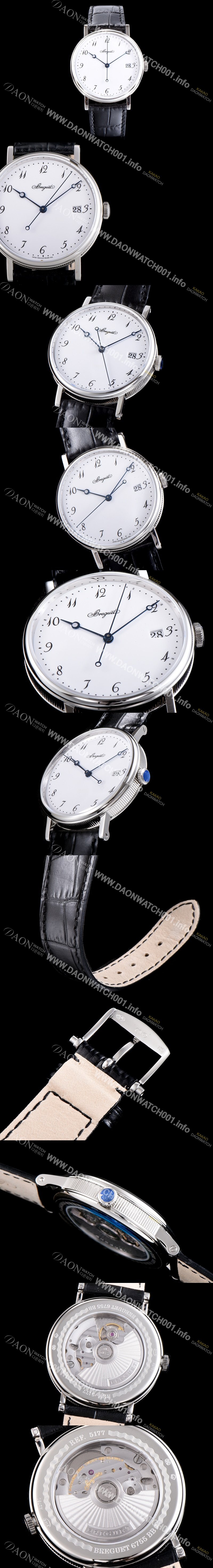 홍콩명품 [브레게] 남성용 클래식 5177BB/29/9v6 데일리 워치 화이트 다이얼 오토매틱 무브먼트 BRG0420